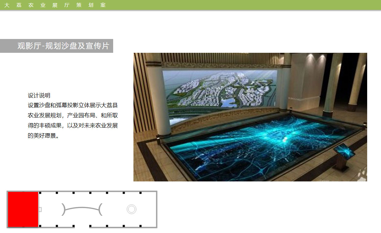 農業(yè)展廳設計效果圖